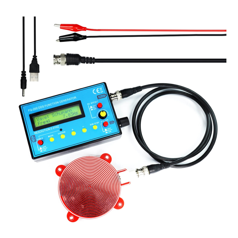 Fg-200Dds Dds Function Signal Generator Frequency Counter 4851707225472