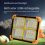 LED Solar FloodLight 1500W Rechargeable Emergency Camping Light 1500W 4