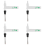 4pcs BSR Needle Stylus, for BSR -16 -17 1