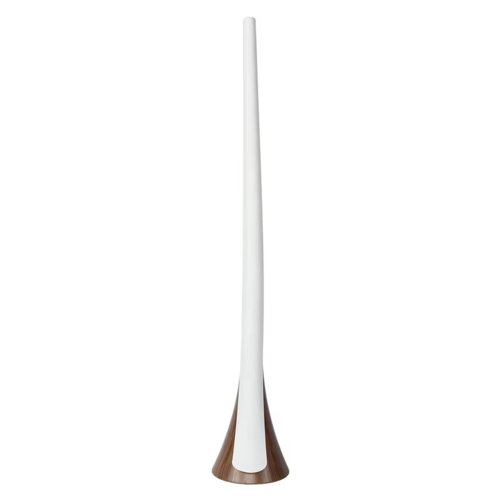 Extra Long Wood Grain Shoe Horn, Εργονομική λαβή για ηλικιωμένους Λευκό