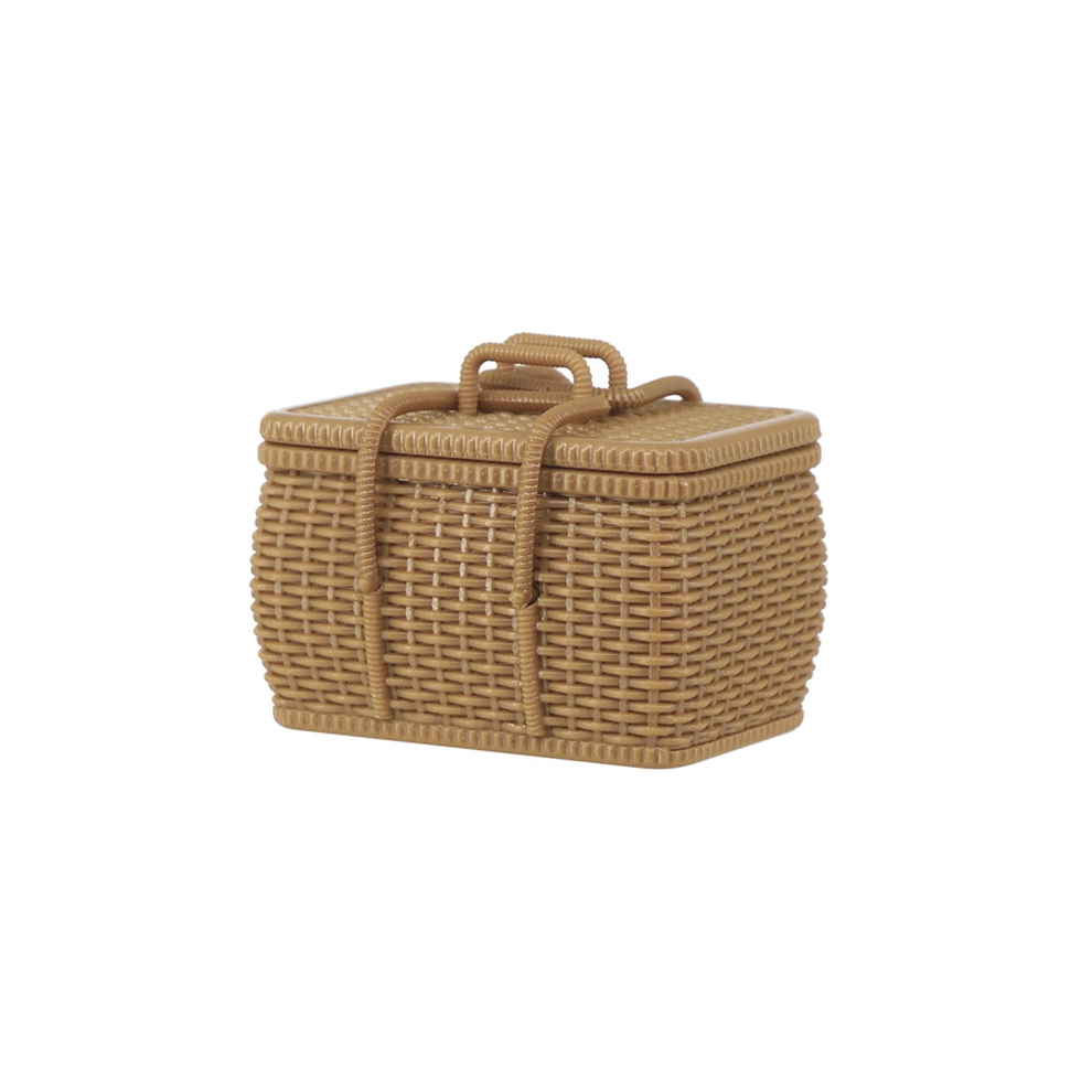 1/6 Modèle Meubles Bjdob11 Mini Paniers en Bambou Tressé, 3