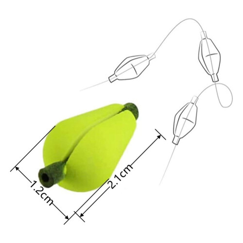 Teardrop Strike Perhokalastus Float Strike Indicator Kalastus Bobbers 1