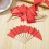 100 Pcs Solid Red Toothpick Flags Small Mini Plain Red Color 6