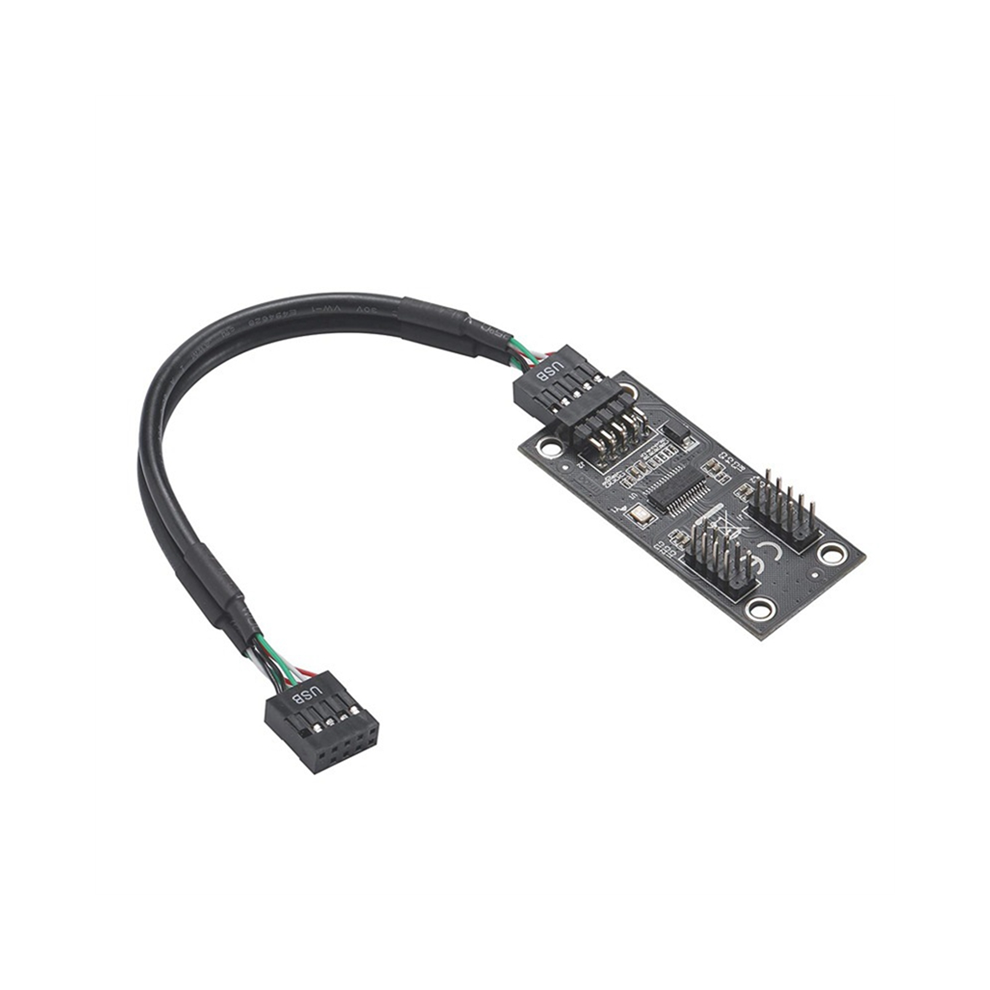 Usb Hub Usb Splitter Usb2.0 9Pin To Dual 9Pin Hub Adapter 4851707252850