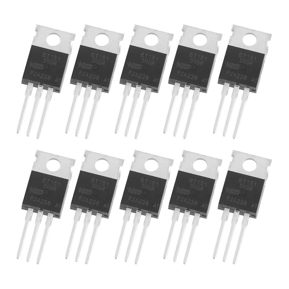 10X Bt151-500R Sot78 Package Motor Control Scr Thyristors 500V 12A 4851707255301