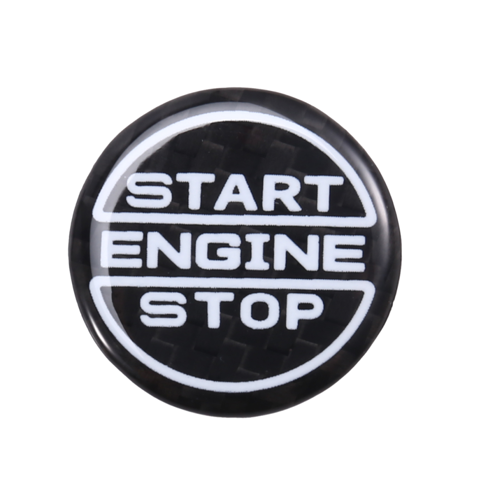 Car Start Engine Stop Button Button Panel Interior Trim for