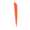 Arrows Vanes 4 polegadas de plástico para empenamento, pacote com 50 unidades (laranja) 7