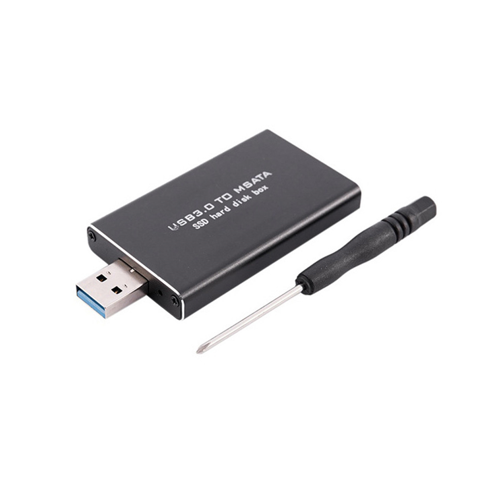 Photos - Drive Case MSATA to USB USB 3.0 to MSATA SSD Enclosure USB3.0 to MSATA Case