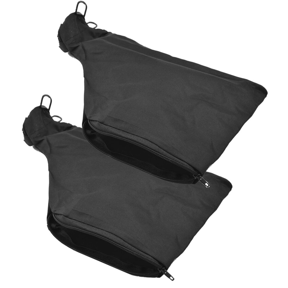 Sac collecteur de poussière noir avec fermeture éclair pour scie à onglet modèle 255, 2 pièces