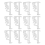 Clear Blind Clips 2 ιντσών για Valance, Hidden Valance Clips (12 Pieces) 3