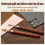 2pcs Leather Edge Dye Pens, Leather Edge Roller Pen Applicator, 2