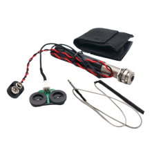 Έλεγχος έντασης και τόνου ενεργού κιτ Piezo Pickup Jack Preamp Jack Endpin