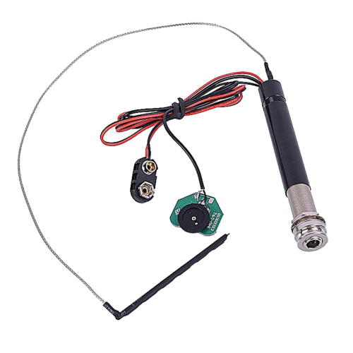 Έλεγχος έντασης και τόνου ενεργού κιτ Piezo Pickup Jack Preamp Jack Endpin 2