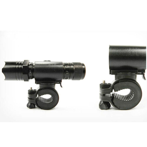 1PC Bracket Mount Holder 360 Rotation Bike Flashlight 2