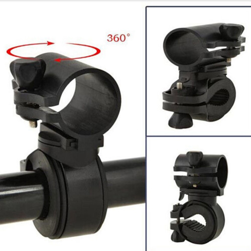1PC Bracket Mount Holder 360 Rotation Bike Flashlight 1