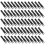 Pacote com 60 flechas de arco e flecha Nock ID 6,2 mm Flechas Nocks Inserir cauda para DIY 3