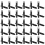 Pacote com 60 flechas de arco e flecha Nock ID 6,2 mm Flechas Nocks Inserir cauda para DIY 2
