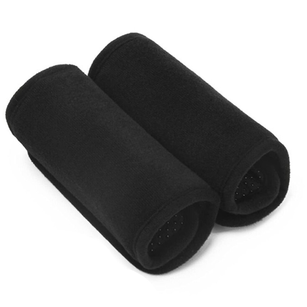 Lot de 2 coussinets d'accoudoirs en velours pour fauteuil roulant
