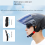 Sommar Elcykelhjälm Headset Fix Clamp Multifunktionell B 2