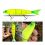 Fishing Lure 170mm 40g Jointed Wobblers για Λούτσους και Λαβράκια 4