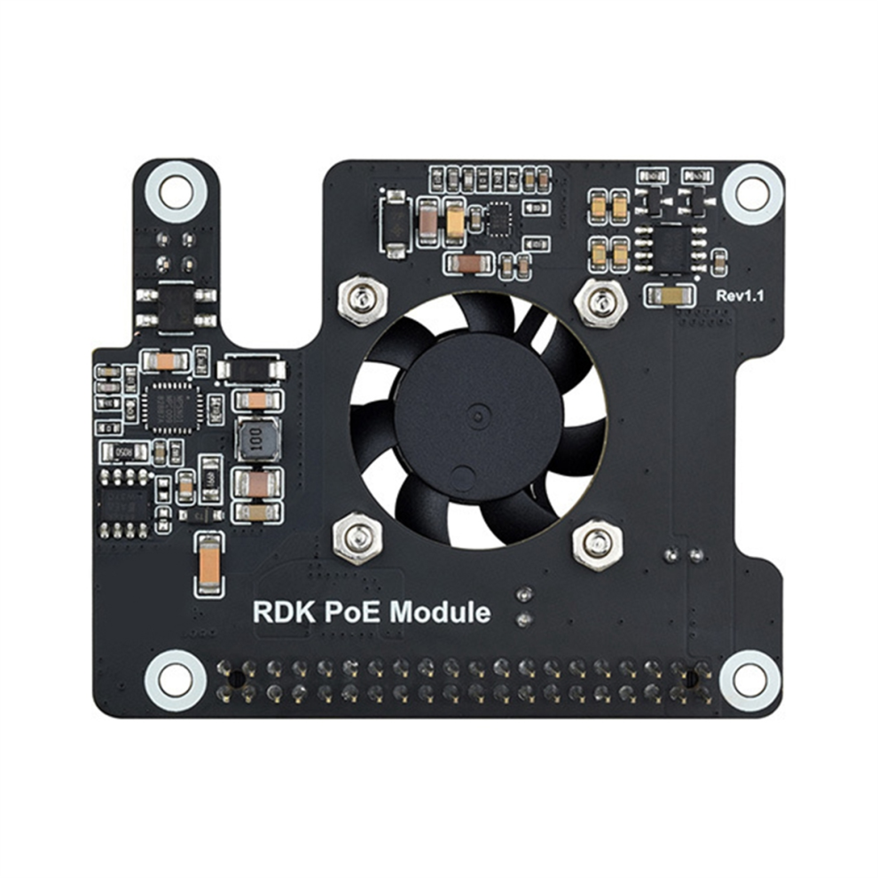 Photos - Computer Cooling For RDK X5 PoE HAT with Fan+Heatsink for D-Robotics RDK X5