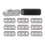 Χειροκίνητο μαχαίρι κοπής χαρτιού Vinyl Back Slitter for Car 10 Extra Blade 1