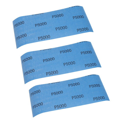 Lixa de polimento úmida e seca 3000 5000 7000 Papel 9 X 3,6 polegadas 2