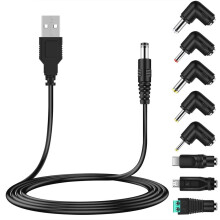 Universal 5V USB Power Cord, USB to Dc Power Cable