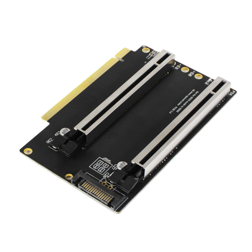 Scheda di espansione PCIE 3.0 X16 da 1 a 2 Gen3 Split Card 2