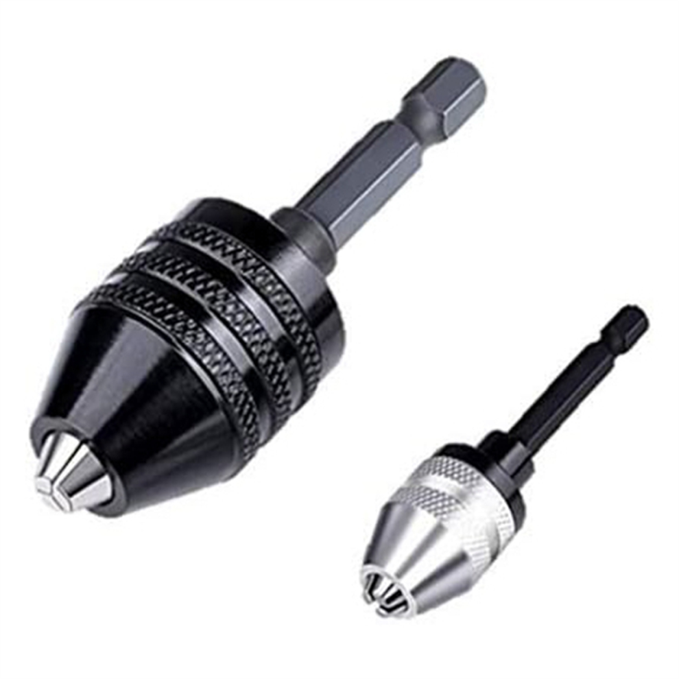 Adaptateur de mandrin de perceuse - Mandrin de perceuse 2 pièces pour visseuse à percussion