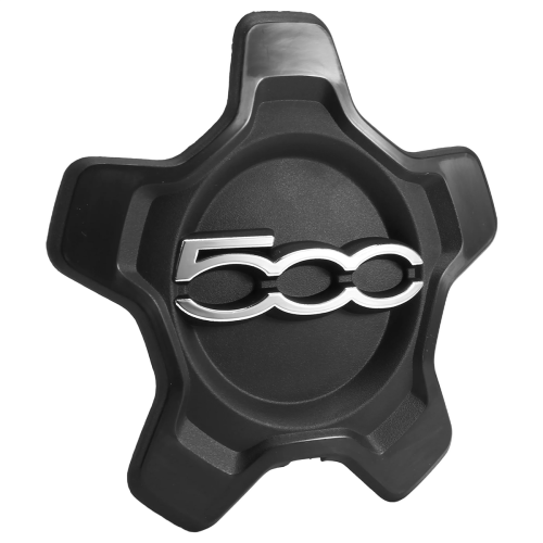 Cache-moyeu de roue pour 500X 2016-2022, cache-poussière, noir 2