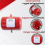 Ηλεκτρική κλειδαριά βύσματος για Lockout Tagout, Industrial Grade Medium 4
