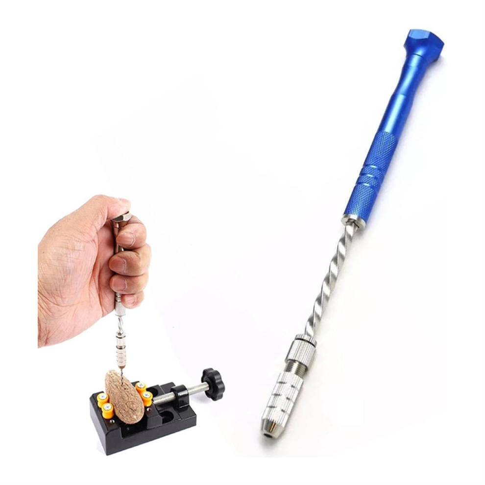 Juego De Brocas Para Taladros Manuales Con Tornillo De Banco De Pasador Sin Brocas Helicoidales-image