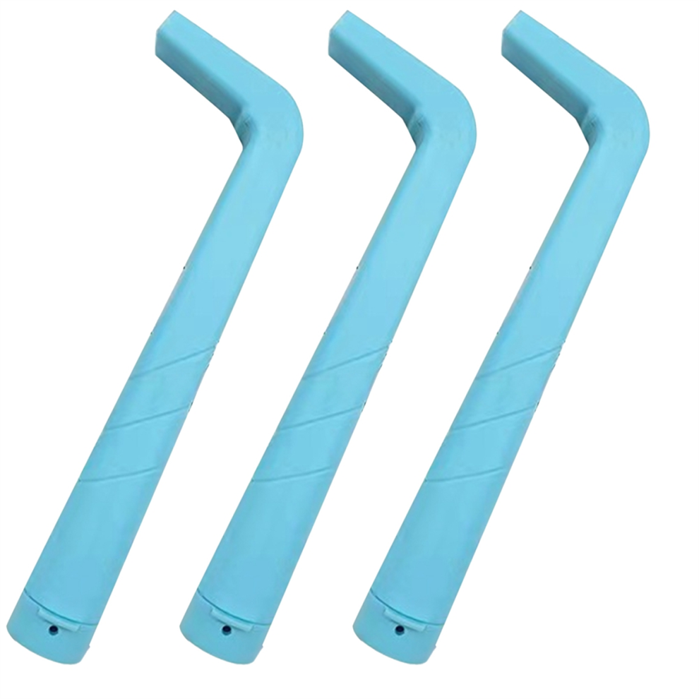 Ergonomie Ohne Grenzen Blue Stopper Straw Immediately Stops Hiccups, Straw