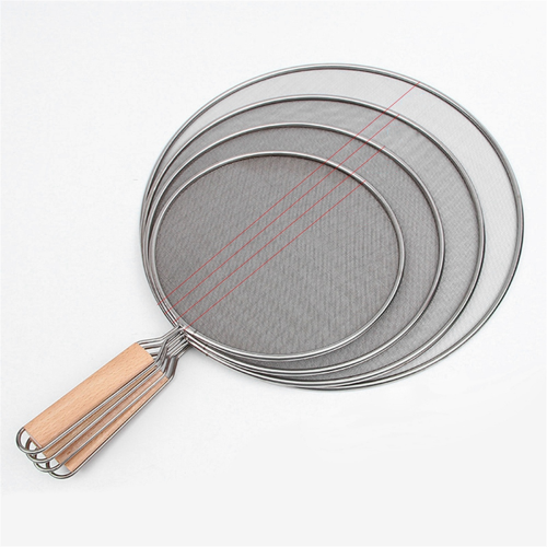 Μαγειρική Τηγάνισμα Ανοξείδωτο ατσάλι Anti Splatter Guard Oil Net 21cm 2