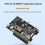 For 5 PCIe to M.2 E KEY with PoE HAT+ Supports NGFF 6