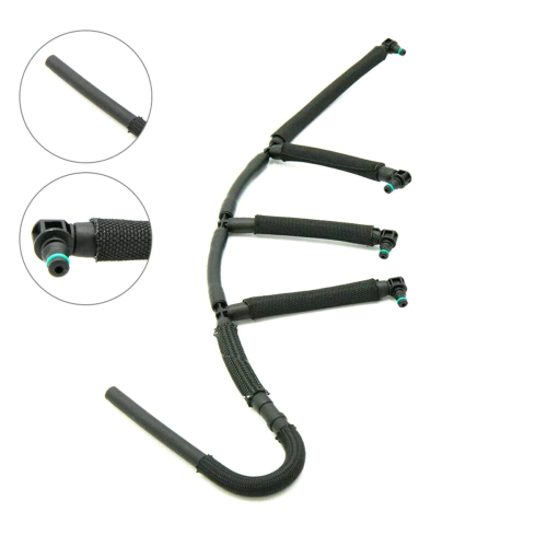 1.6 TDI Fuel Injector Leak Off Return Pipe 2