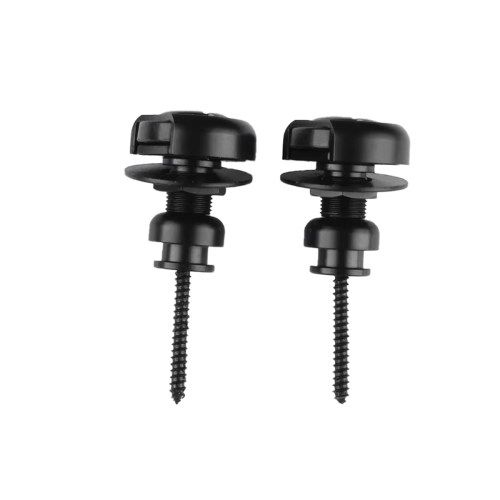 2Pcs Guitar Strap Locks Retainer Security for Electric Guitar Bass,A