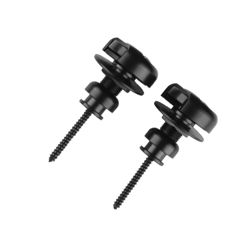 2Pcs Guitar Strap Locks Retainer Security for Electric Guitar Bass,A 1