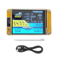 NerdMiner 2 Miner 2.8 Inch Display BTC Solo Lottery Miner with Case