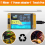 NerdMiner 2 Miner 2.8 polegadas Display BTC Solo Loteria Miner com Case 5