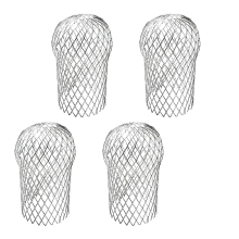 4 τεμ. Φίλτρο φύλλων αλουμινίου 3,5 ιντσών Gutter Downspout Guards