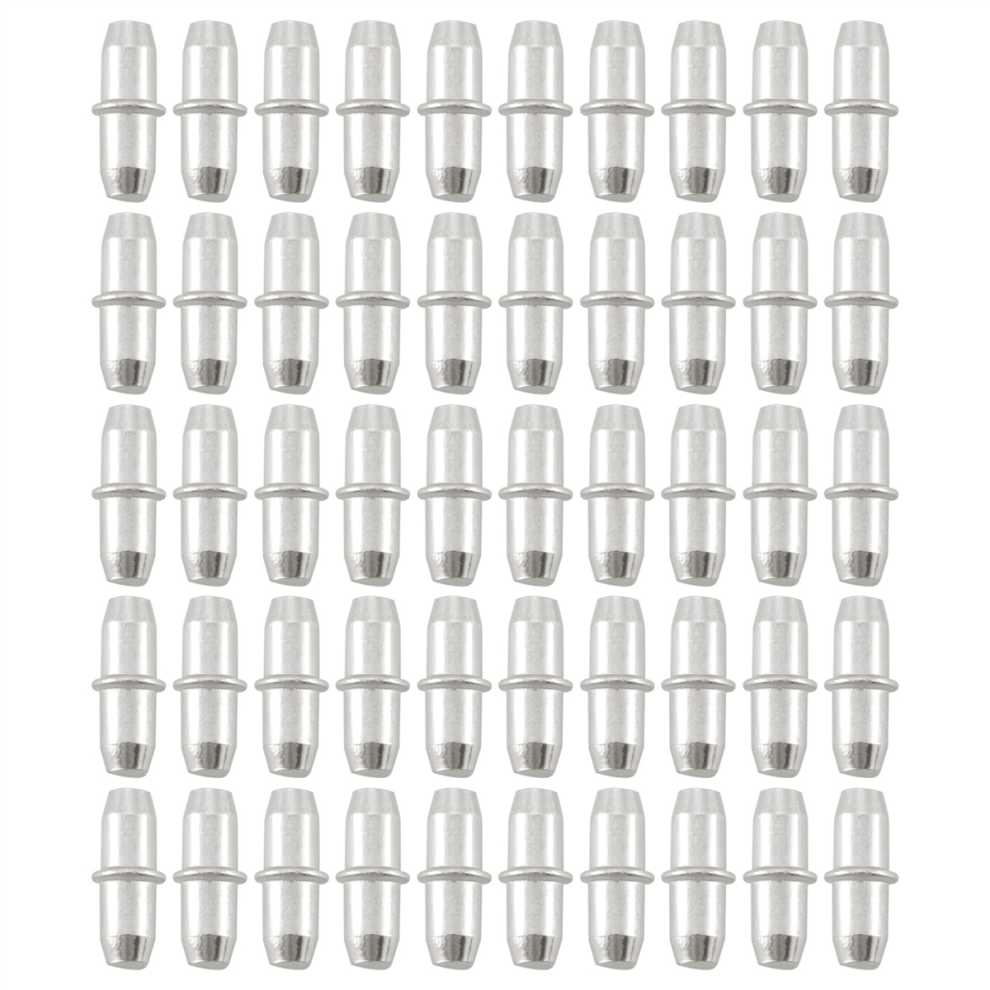 50pc Cabinet Cupboard Wooden Chopping Shelf Support Pins Nails 16mm x 5mm-image-OPC-PGHZ8G5-NEW