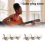 2 st stämskruvar för gitarr, 3 stämskruvar för gitarr 4