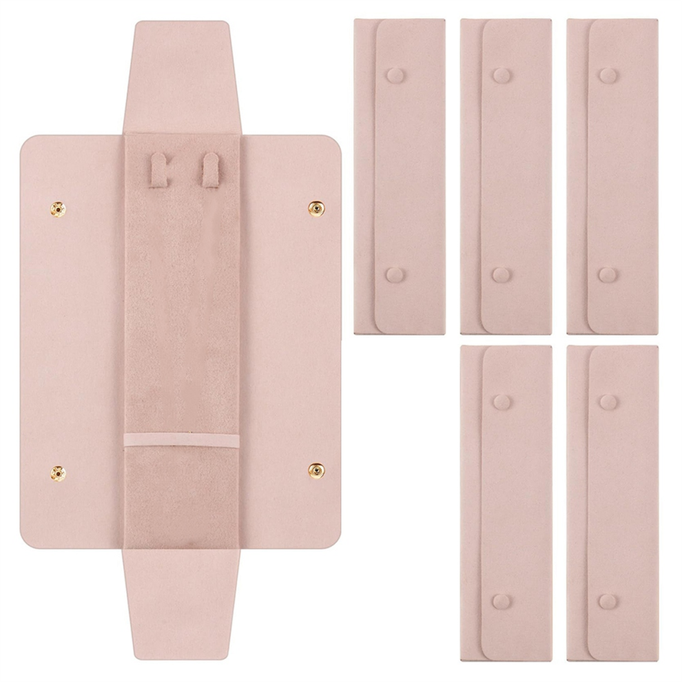 6 Pezzi Custodia Da Viaggio Per Collana No- Organizer Per Gioielli Da Viaggio, C