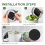 Filtro de Compost Bin, Filtros de 6,7 Polegadas para Balde de Compostagem de Cozinha Casa 6
