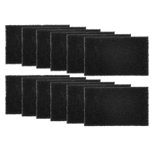 12-pack geurabsorberende filters voor prullenbakken en compostbakken