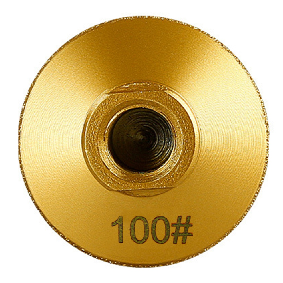 1 Pz M14 2 Pollici Diamante Brasato Rettifica Piatta Abrasiva 100