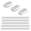 100x Aluminum Crimping Loop Sleeve for 3mm Diameter Wire Rope Cable 1
