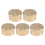 5Pc Solid Brass Refill Cap 1 LB Propane Bottle Tank for Outdoor Stove 1